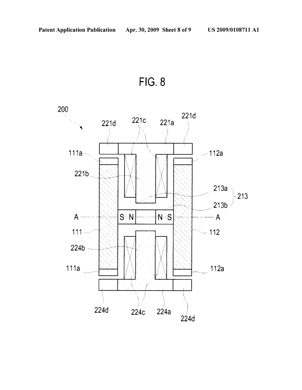 HYBRID STEPPING MOTOR HAVING HIGH TORQUE DENSITY - diagram, schematic, and image 09