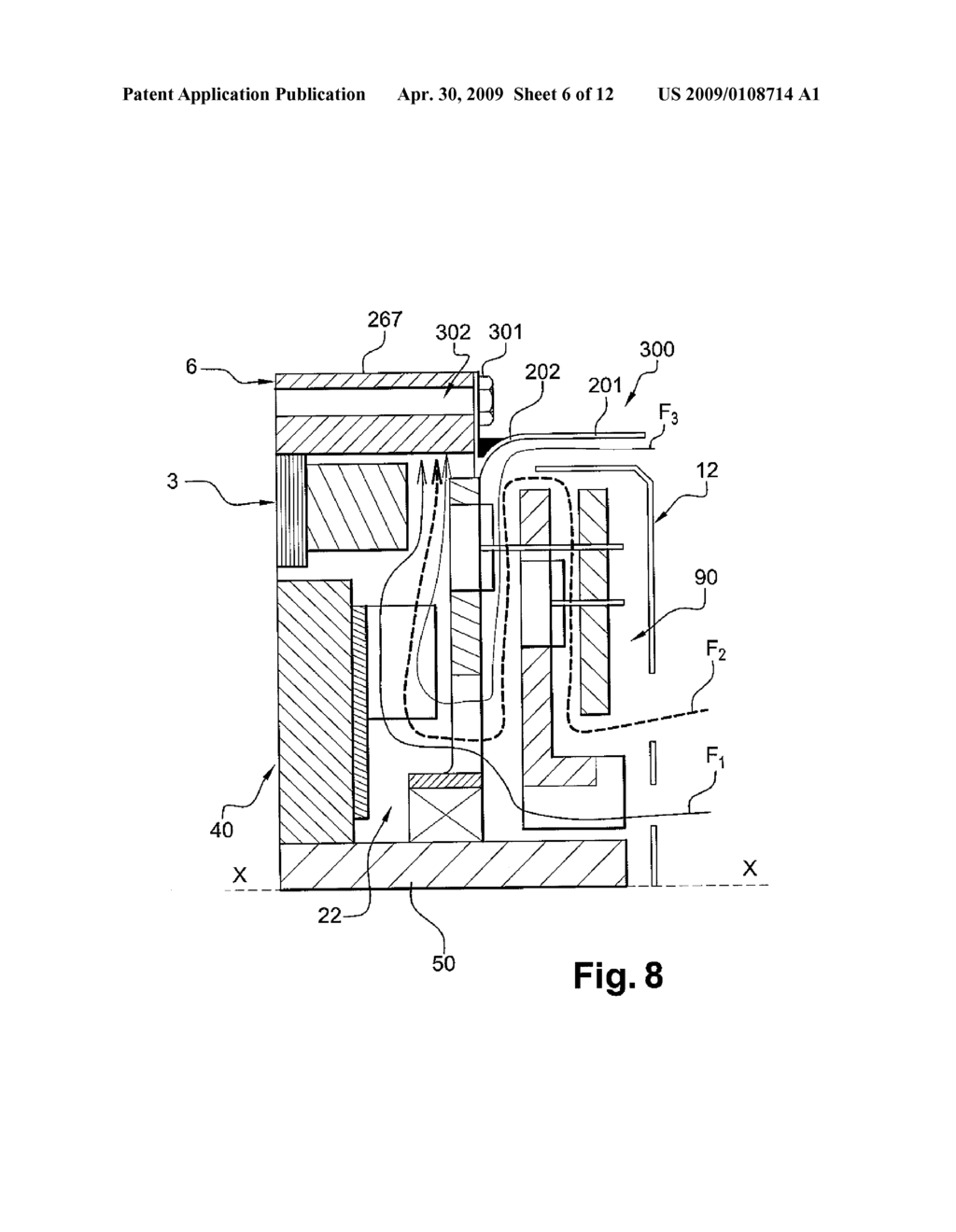 BEARING AND COVER ASSEMBLY FOR A ROTATING ELECTRICAL MACHINE AND A ROTATING ELECTRICAL MACHINE CONTAINING SUCH AN ASSEMBLY - diagram, schematic, and image 07