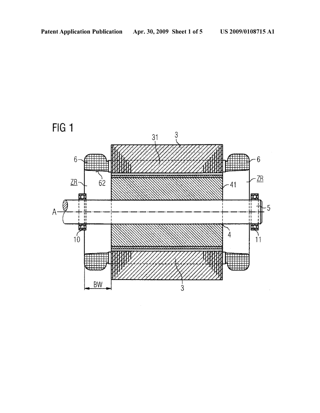 DEVICE FOR COOLING AN ELECTRICAL MACHINE AND ELECTRICAL MACHINE HAVING SUCH A COOLING DEVICE - diagram, schematic, and image 02