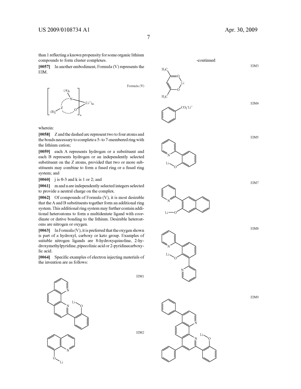 OLED DEVICE WITH CERTAIN FLUORANTHENE LIGHT-EMITTING DOPANTS - diagram, schematic, and image 09