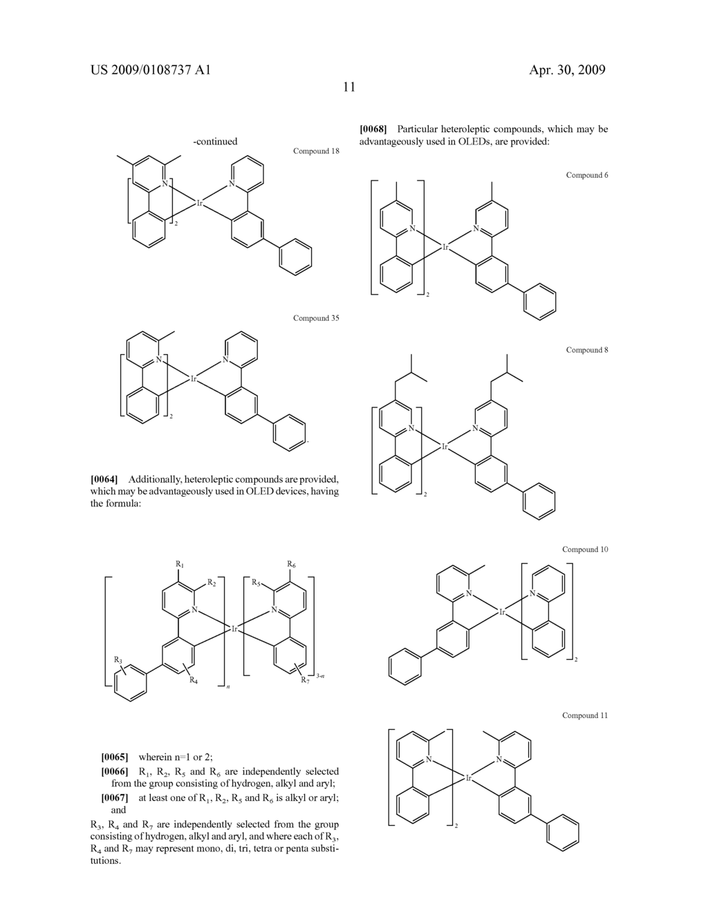 LIGHT-EMITTING ORGANOMETALLIC COMPLEXES - diagram, schematic, and image 16