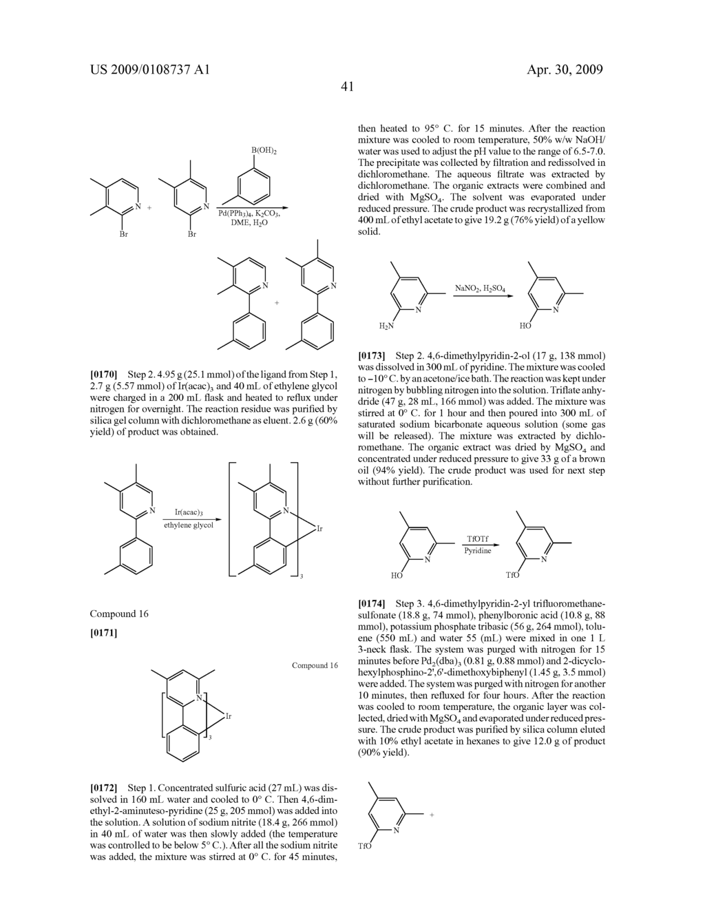 LIGHT-EMITTING ORGANOMETALLIC COMPLEXES - diagram, schematic, and image 46