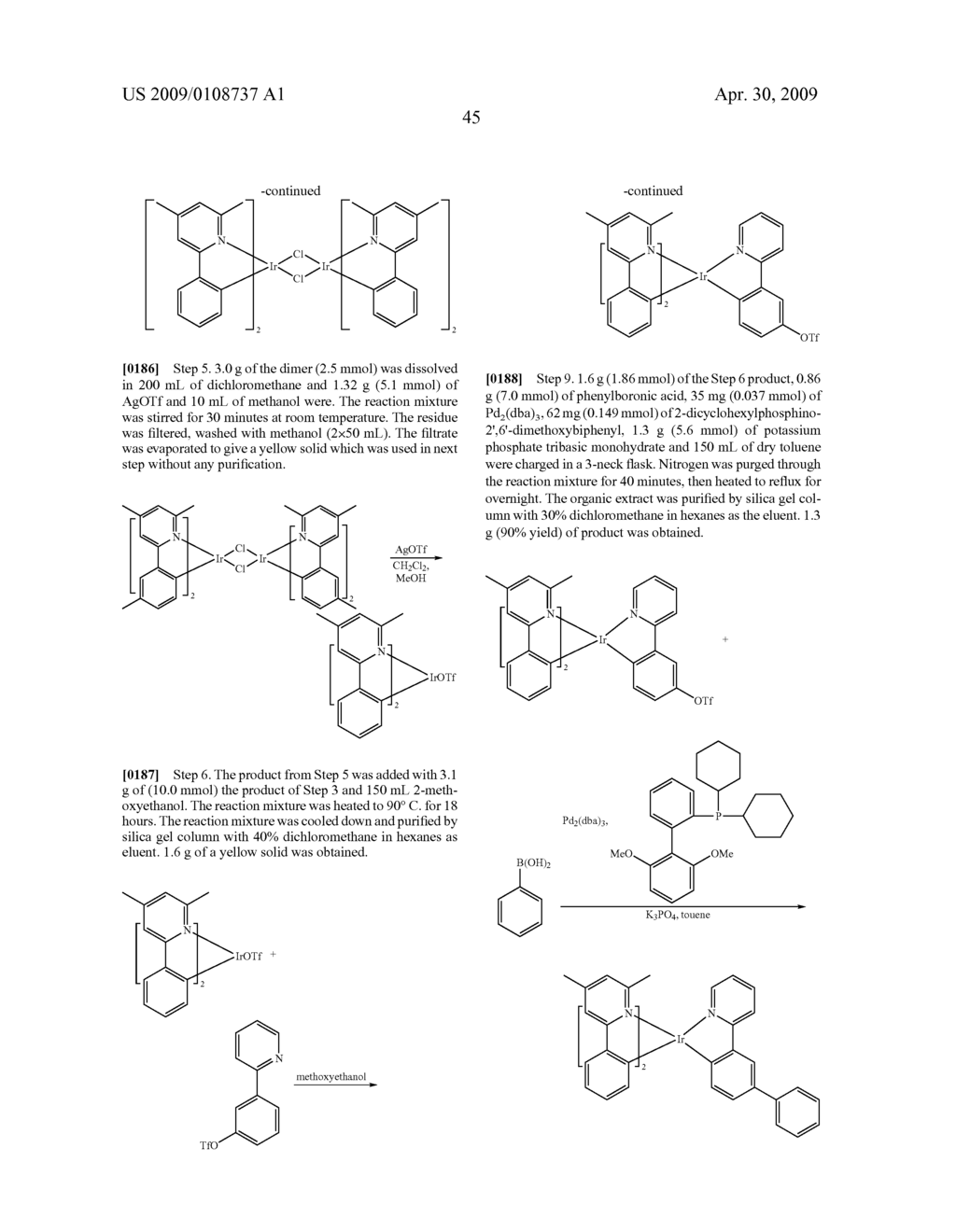 LIGHT-EMITTING ORGANOMETALLIC COMPLEXES - diagram, schematic, and image 50