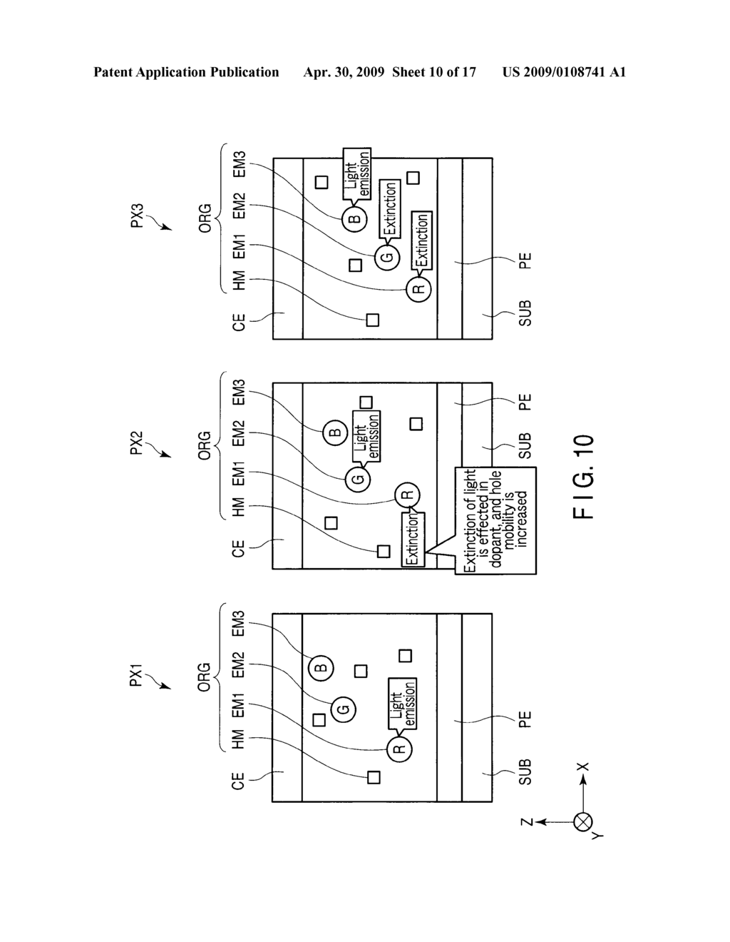 ORGANIC EL DISPLAY DEVICE AND METHOD OF MANUFACTURING THE SAME - diagram, schematic, and image 11