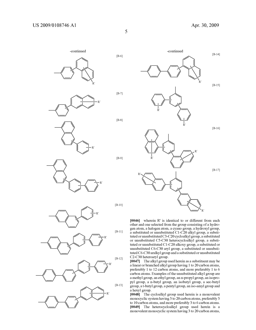 Anthracene-based compound and organic light emitting device employing the same - diagram, schematic, and image 12