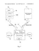 Transponder-based appratus for space-time identification and location diagram and image