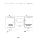 Transponder-based appratus for space-time identification and location diagram and image