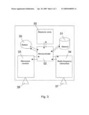 Transponder-based appratus for space-time identification and location diagram and image