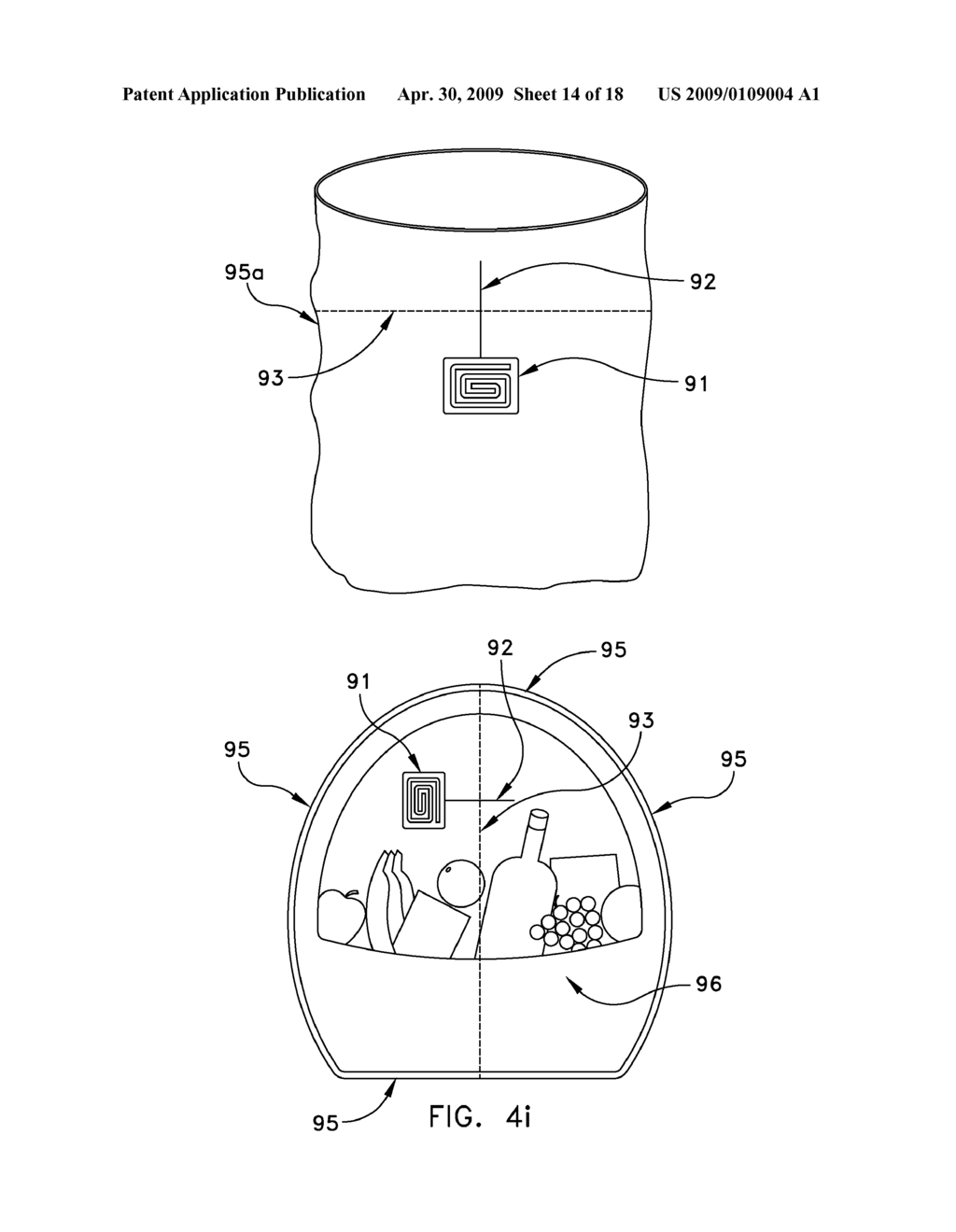 SYSTEM, ARTICLE AND METHOD FOR TRACKING AN INVENTORY - diagram, schematic, and image 15