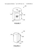 Method, apparatus, and systems for remotely nomitoring the location and usage history of radioactive materials stored with a shielded container or overpack diagram and image