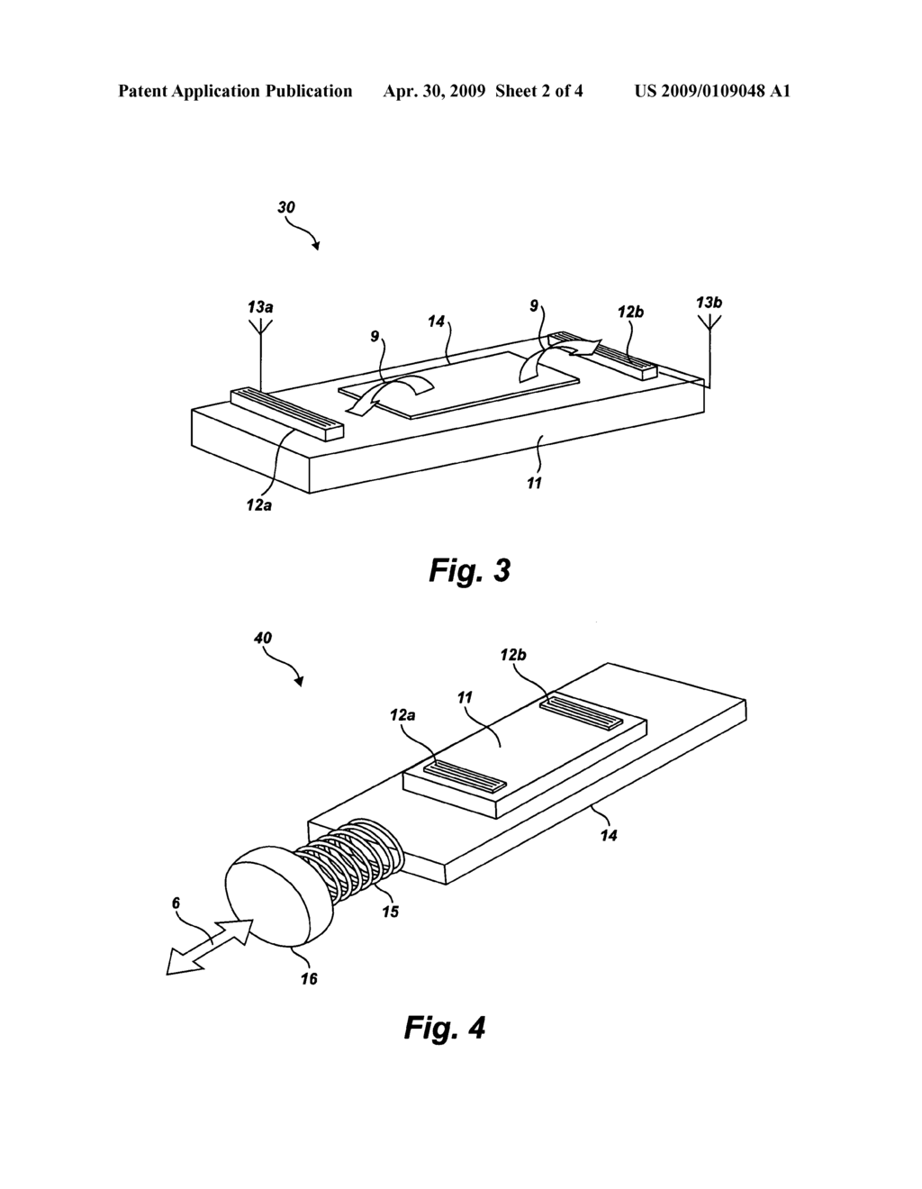 Wireless surface acoustic wave-based proximity sensor, sensing system and method - diagram, schematic, and image 03