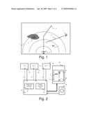 METHOD AND DEVICE FOR DISPLAYING FORECASTS ON A NAVIGATION PLAN diagram and image