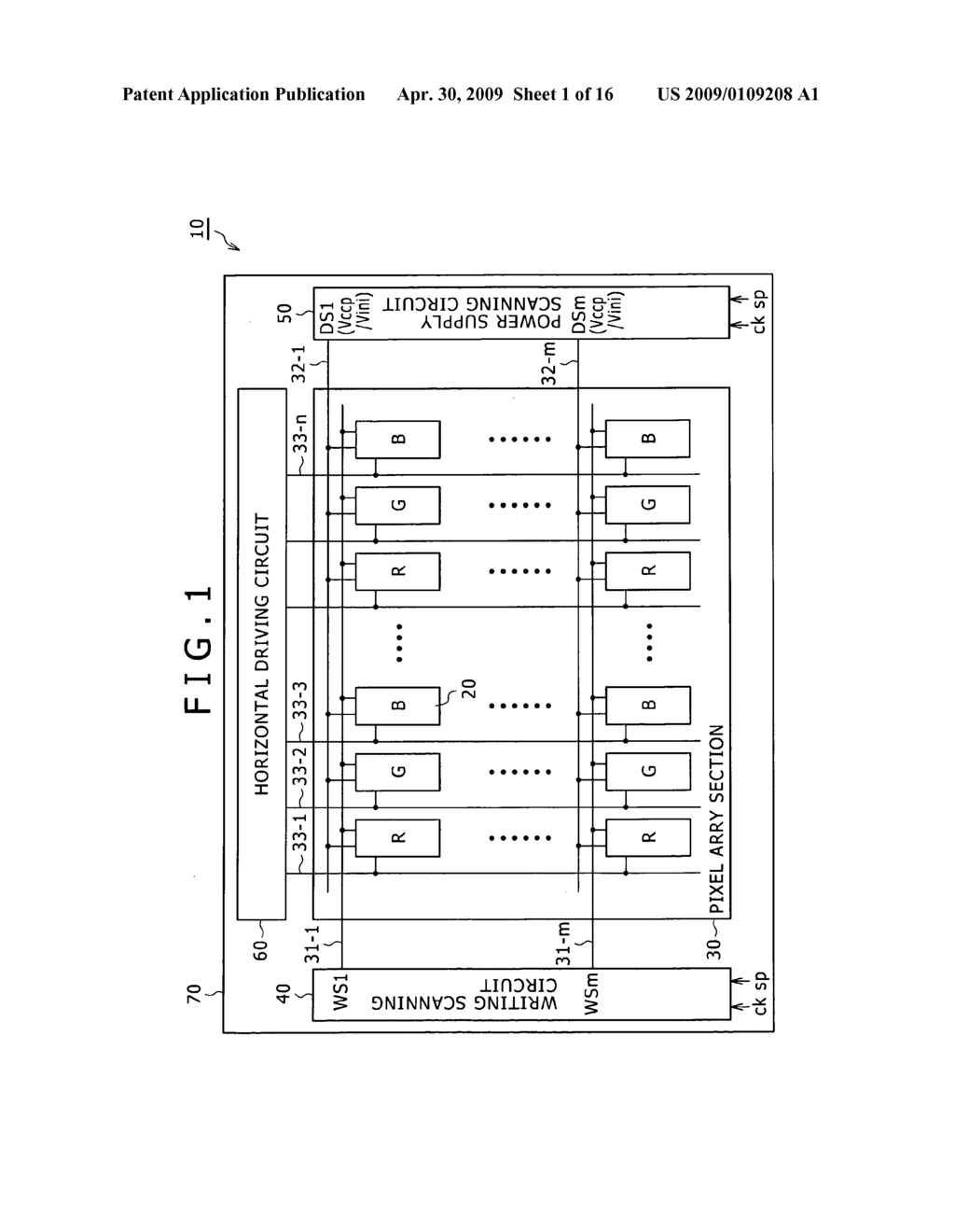 Display apparatus, driving method for display apparatus and electronic apparatus - diagram, schematic, and image 02