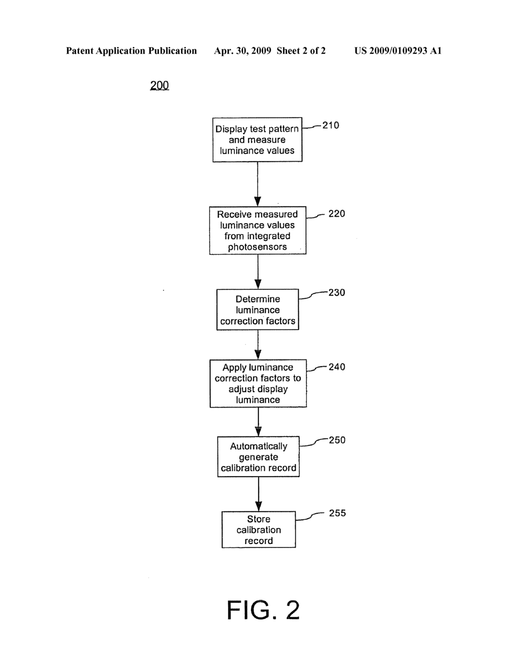 ON DEMAND CALIBRATION OF IMAGING DISPLAYS - diagram, schematic, and image 03