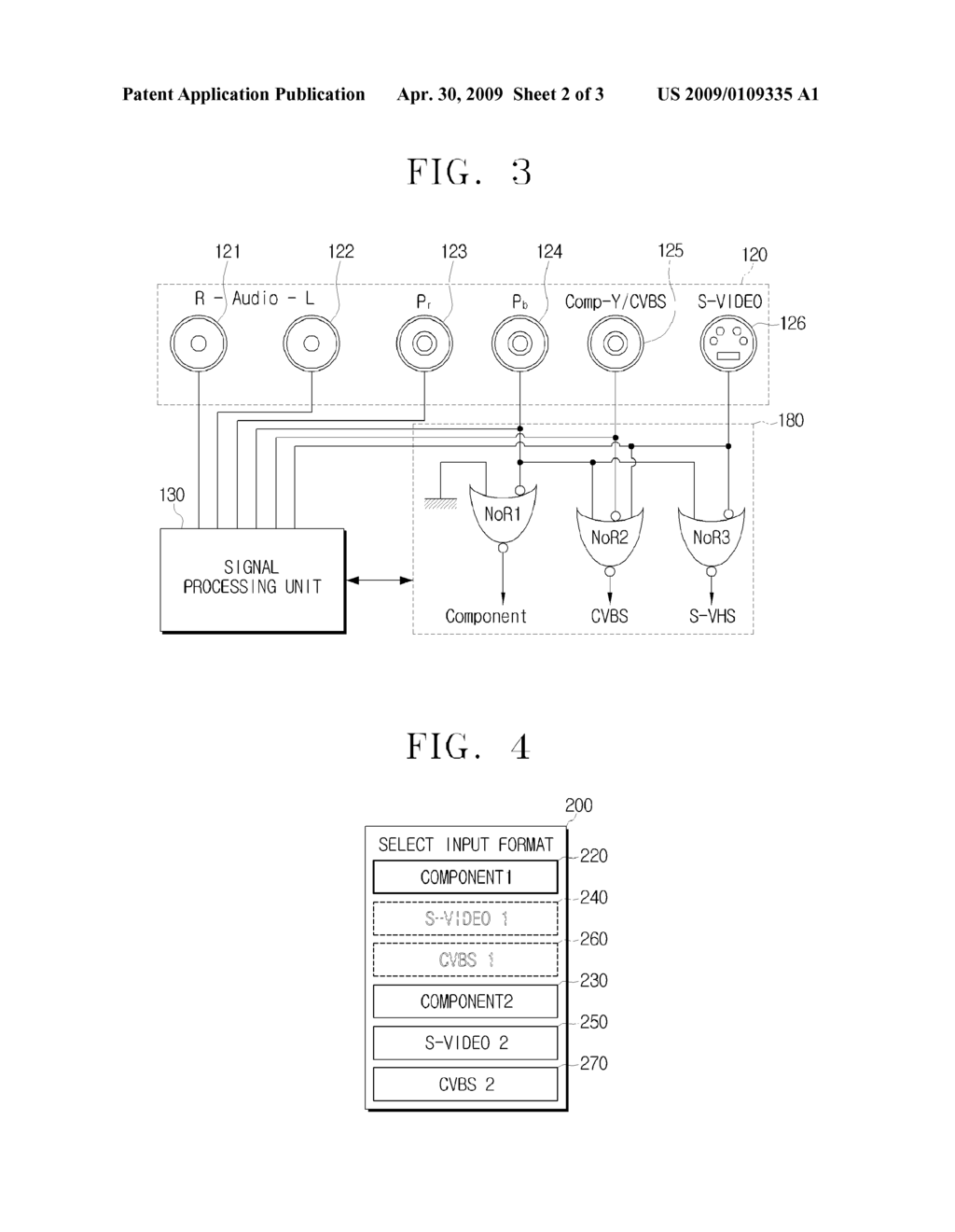 IMAGE APPARATUS AND METHOD FOR RECEIVING VIDEO SIGNAL - diagram, schematic, and image 03