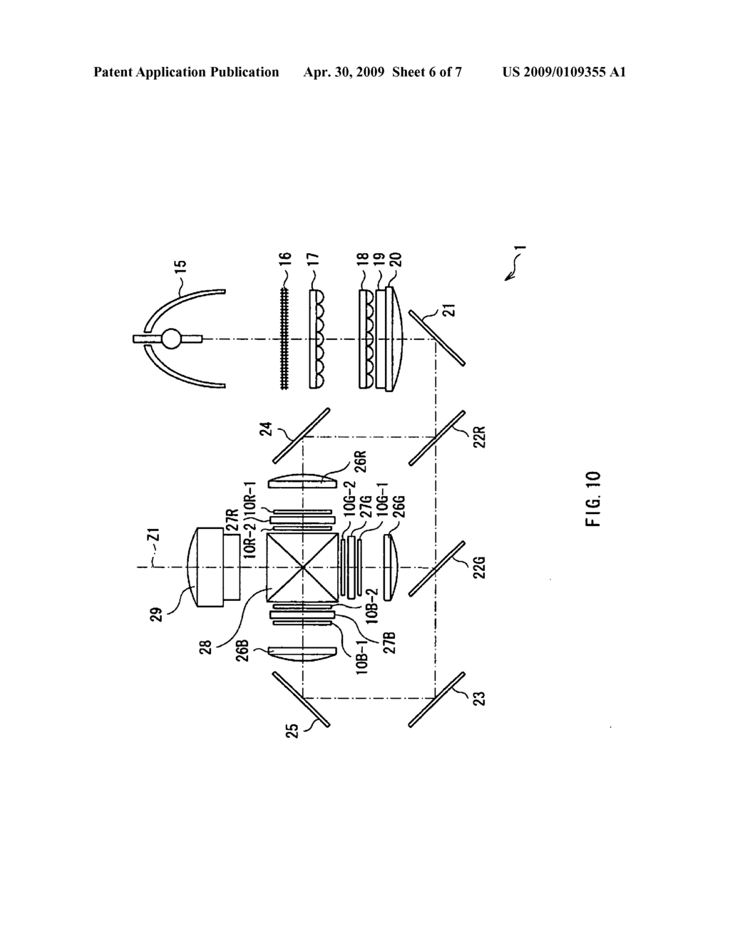 Polarizer, method of manufacturing polarizer and liquid crystal projector - diagram, schematic, and image 07