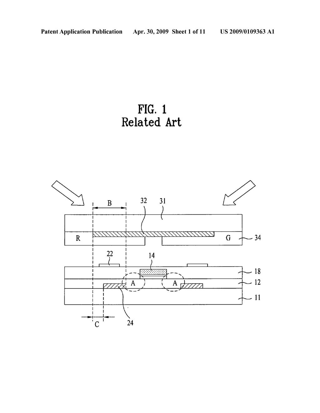 Liquid crystal display panel and method for fabricating the same - diagram, schematic, and image 02