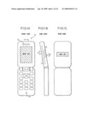 Liquid crystal display apparatus and portable phone incorporating the same diagram and image