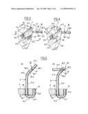 EYEGLASSES OF THE RIMLESS TYPE WITH WIRE BRANCHES diagram and image