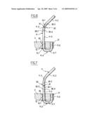 EYEGLASSES OF THE RIMLESS TYPE WITH WIRE BRANCHES diagram and image