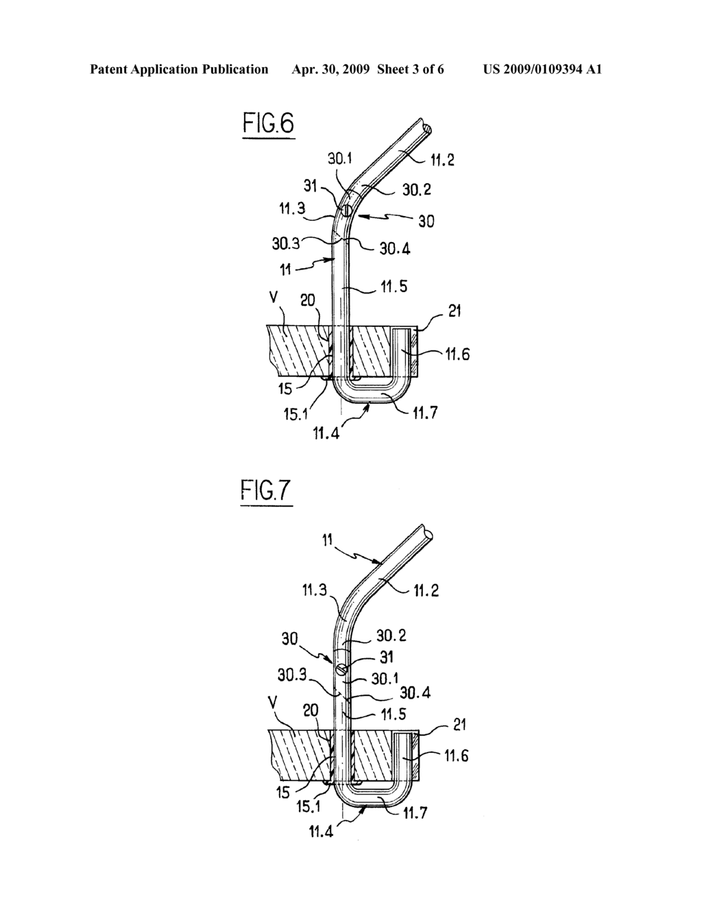 EYEGLASSES OF THE RIMLESS TYPE WITH WIRE BRANCHES - diagram, schematic, and image 04