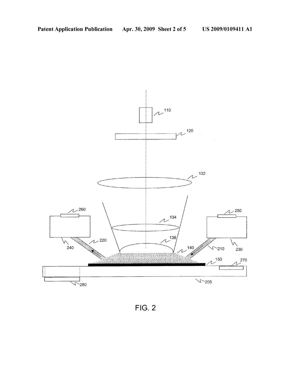 Systems and Methods for Insitu Lens Cleaning Using Ozone in Immersion Lithography - diagram, schematic, and image 03