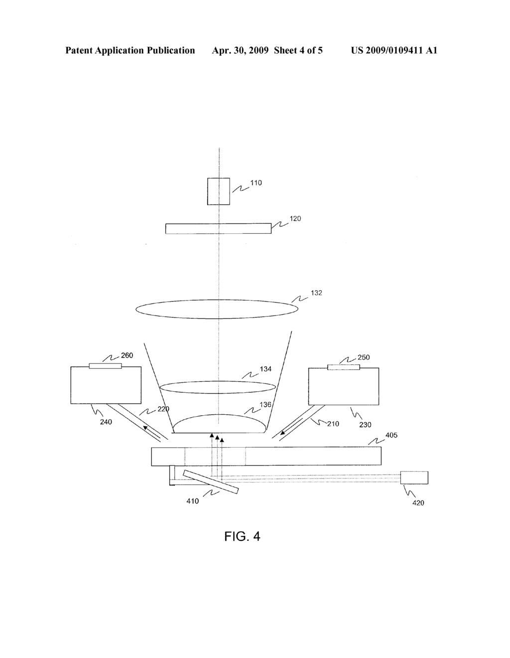 Systems and Methods for Insitu Lens Cleaning Using Ozone in Immersion Lithography - diagram, schematic, and image 05