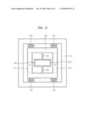 MEMS SCANNER HAVING ACTUATOR SEPARATED FROM MIRROR diagram and image