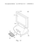 DISPLAY HAVING A MIRROR ELEMENT diagram and image