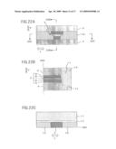 MAGNETIC FIELD DETECTING ELEMENT INCLUDING TRI-LAYER STACK WITH STEPPED PORTION diagram and image