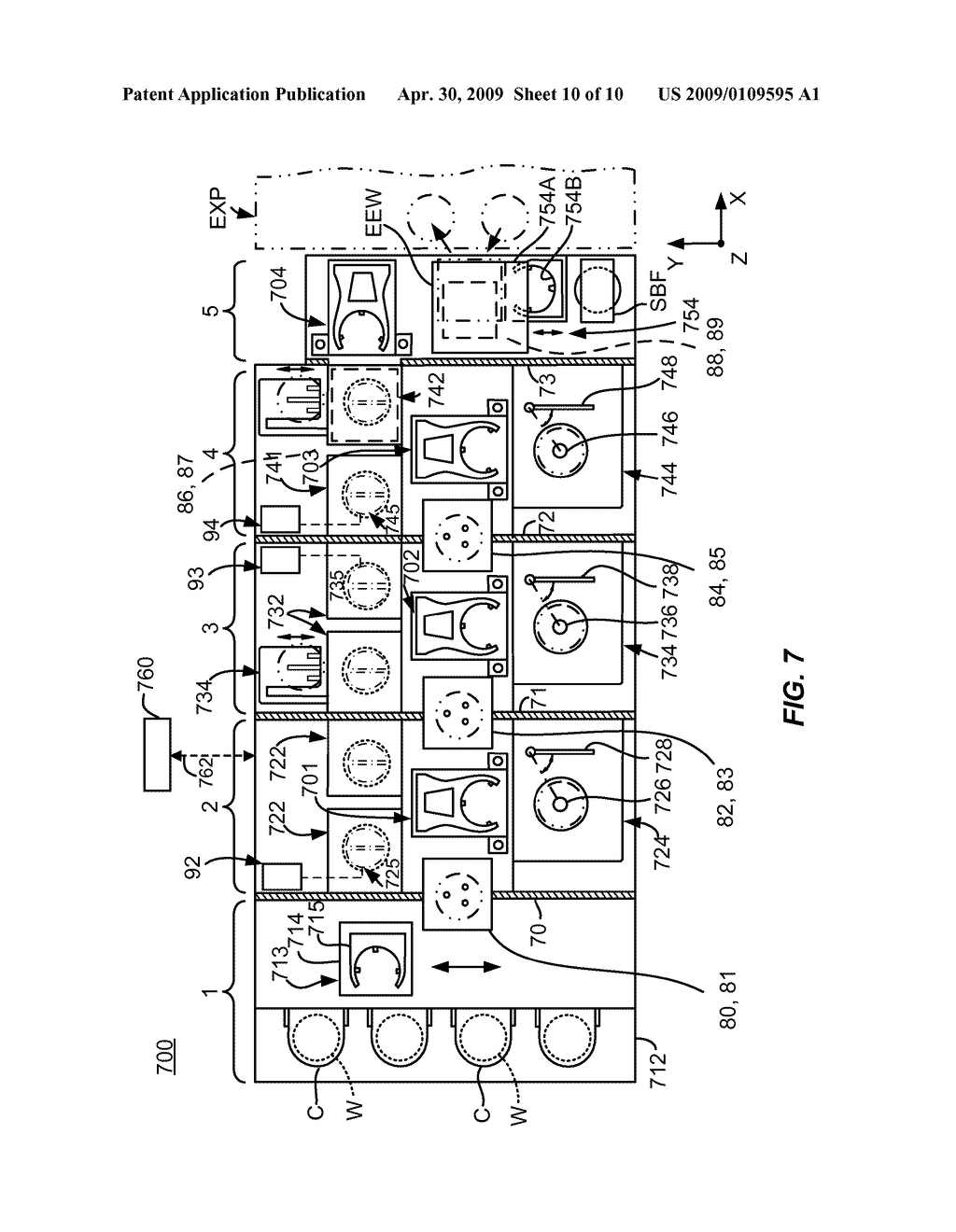 METHOD AND SYSTEM FOR PERFORMING ELECTROSTATIC CHUCK CLAMPING IN TRACK LITHOGRAPHY TOOLS - diagram, schematic, and image 11