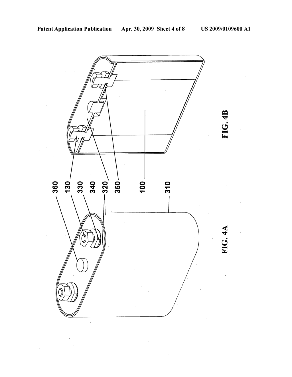 Oblong electrochemical double layer capacitor - diagram, schematic, and image 05