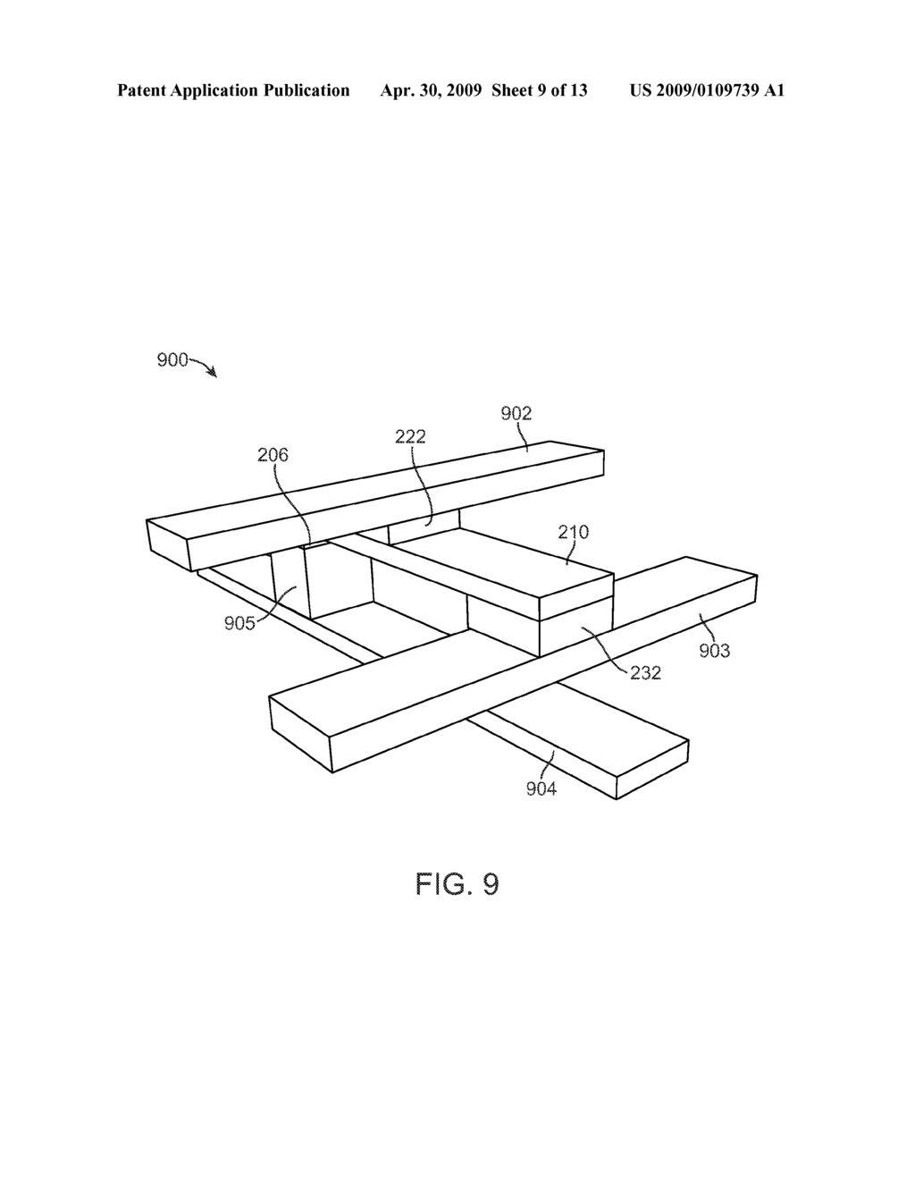 LOW CURRENT SWITCHING MAGNETIC TUNNEL JUNCTION DESIGN FOR MAGNETIC MEMORY USING DOMAIN WALL MOTION - diagram, schematic, and image 10