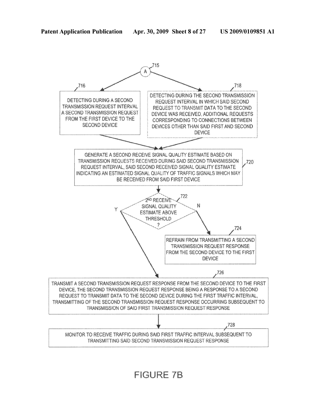 METHODS AND APPARATUS RELATED TO SCHEDULING TRAFFIC IN A WIRELESS COMMUNICATIONS SYSTEM USING SHARED AIR LINK TRAFFIC RESOURCES - diagram, schematic, and image 09