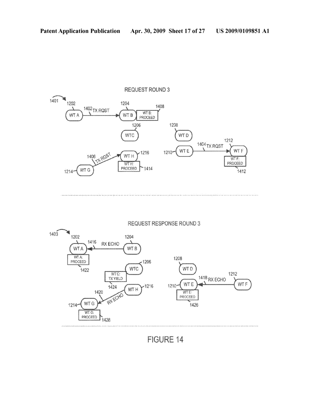 METHODS AND APPARATUS RELATED TO SCHEDULING TRAFFIC IN A WIRELESS COMMUNICATIONS SYSTEM USING SHARED AIR LINK TRAFFIC RESOURCES - diagram, schematic, and image 18