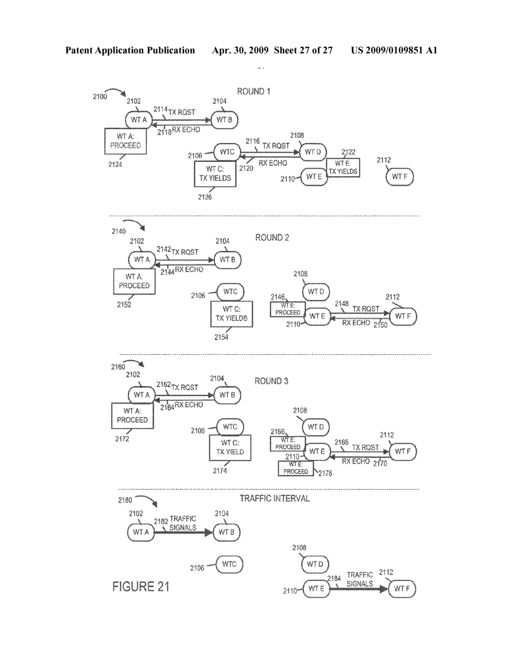 METHODS AND APPARATUS RELATED TO SCHEDULING TRAFFIC IN A WIRELESS COMMUNICATIONS SYSTEM USING SHARED AIR LINK TRAFFIC RESOURCES - diagram, schematic, and image 28