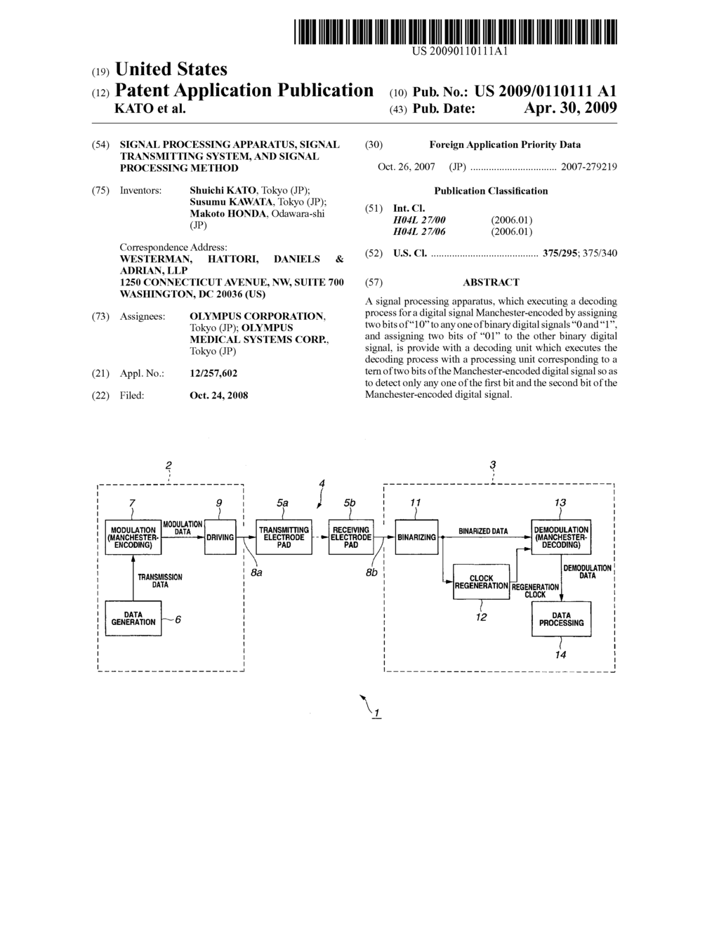 SIGNAL PROCESSING APPARATUS, SIGNAL TRANSMITTING SYSTEM, AND SIGNAL PROCESSING METHOD - diagram, schematic, and image 01