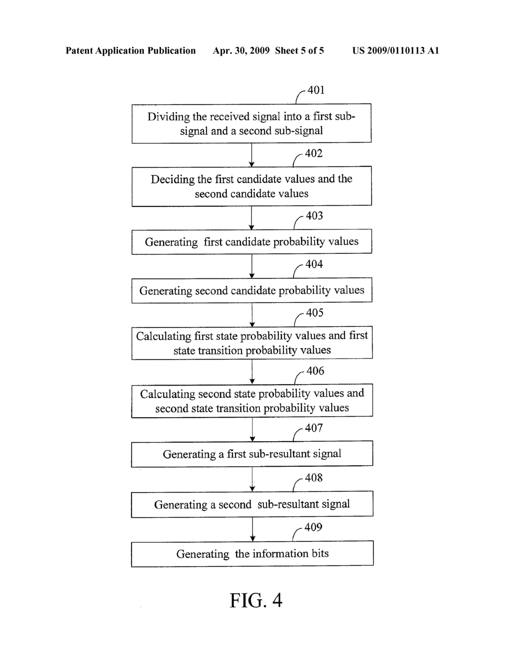 Wireless Communication Systems, Apparatus and Method for Encoding and Decoding a Plurality of Information Bits - diagram, schematic, and image 06