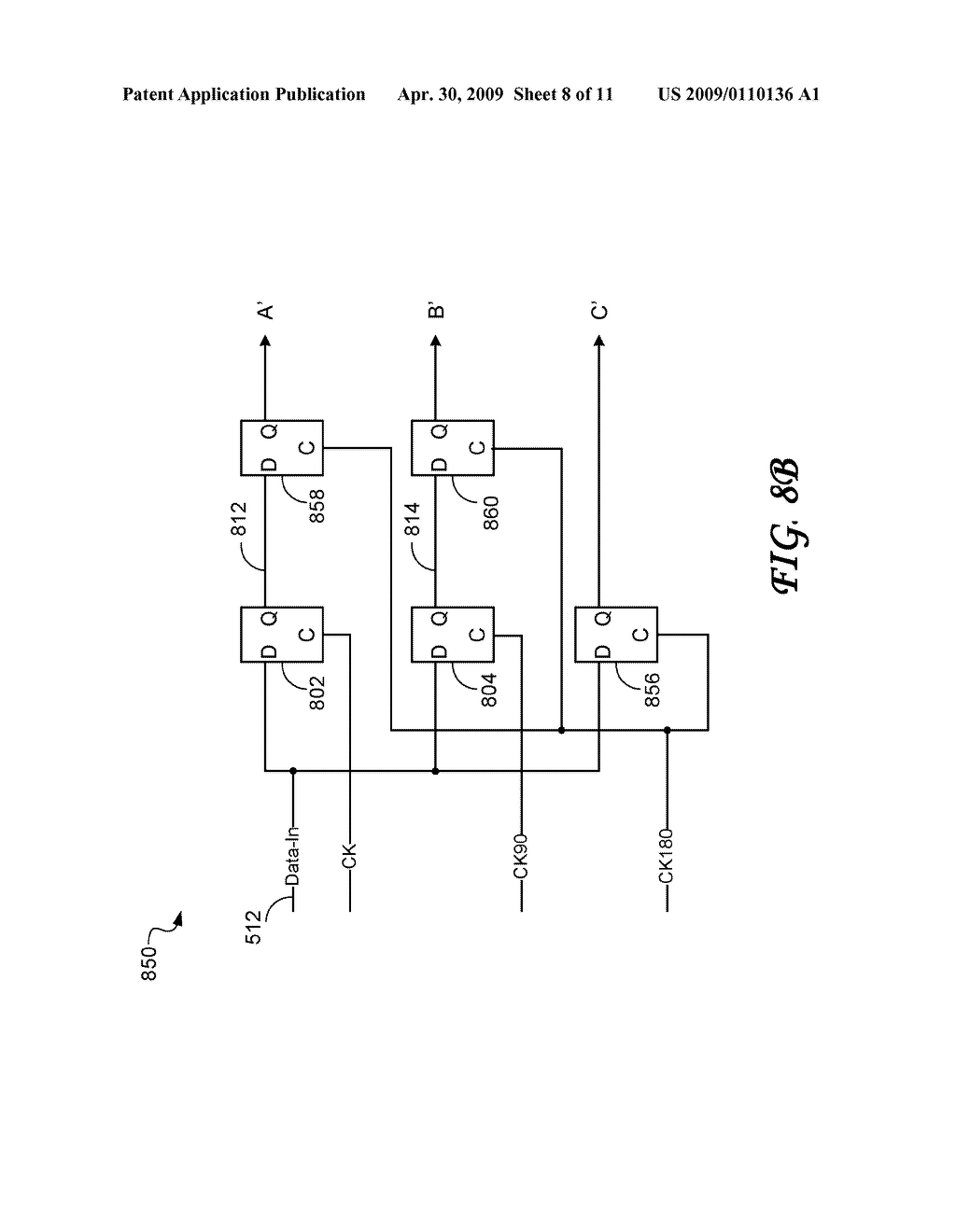 BANG-BANG PHASE DETECTOR WITH SUB-RATE CLOCK - diagram, schematic, and image 09