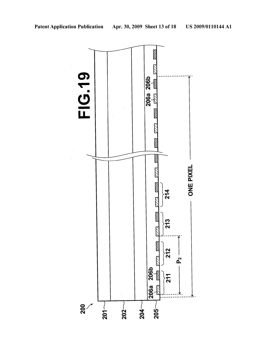 RADIATION IMAGE DETECTOR AND PHASE CONTRAST RADIATION IMAGING APPARATUS - diagram, schematic, and image 14