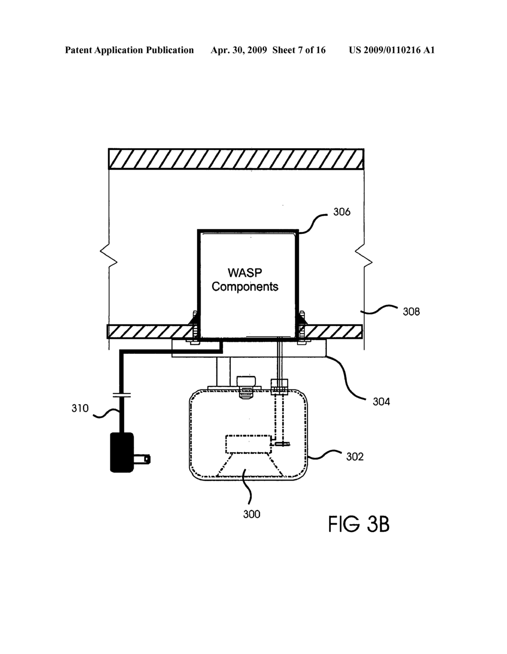 Wireless acoustic speaker mount - diagram, schematic, and image 08