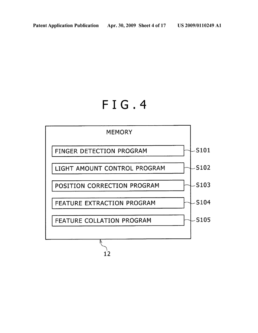 Finger Vein Authentication Device - diagram, schematic, and image 05