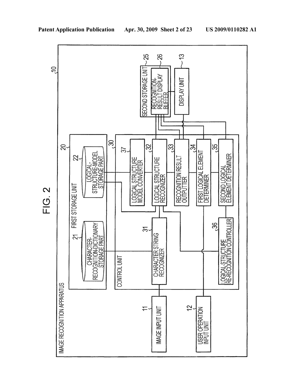 IMAGE RECOGNITION APPARATUS, IMAGE RECOGNITION METHOD, AND STORAGE MEDIUM RECORDING IMAGE RECOGNITION PROGRAM - diagram, schematic, and image 03