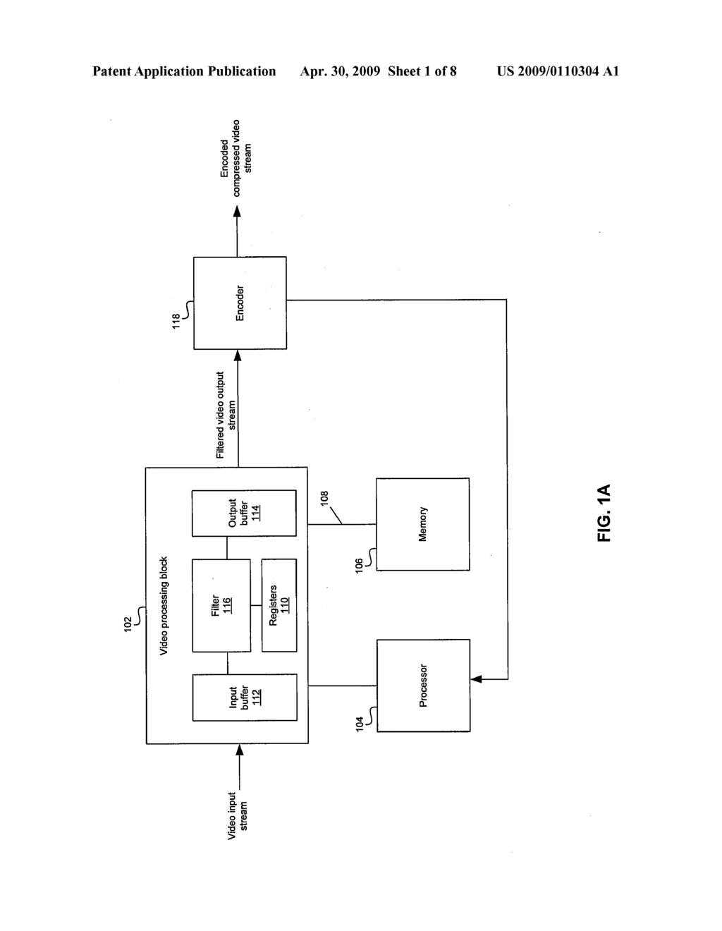 Method and System for Video Compression with Integrated Picture Rate Up-Conversion - diagram, schematic, and image 02