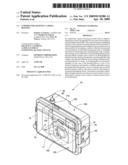 Underwater adaptive camera housing diagram and image