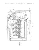 Image forming device diagram and image