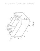 SECURABLE RETAINING WALL BLOCK AND SYSTEM diagram and image