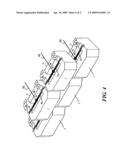 SECURABLE RETAINING WALL BLOCK AND SYSTEM diagram and image