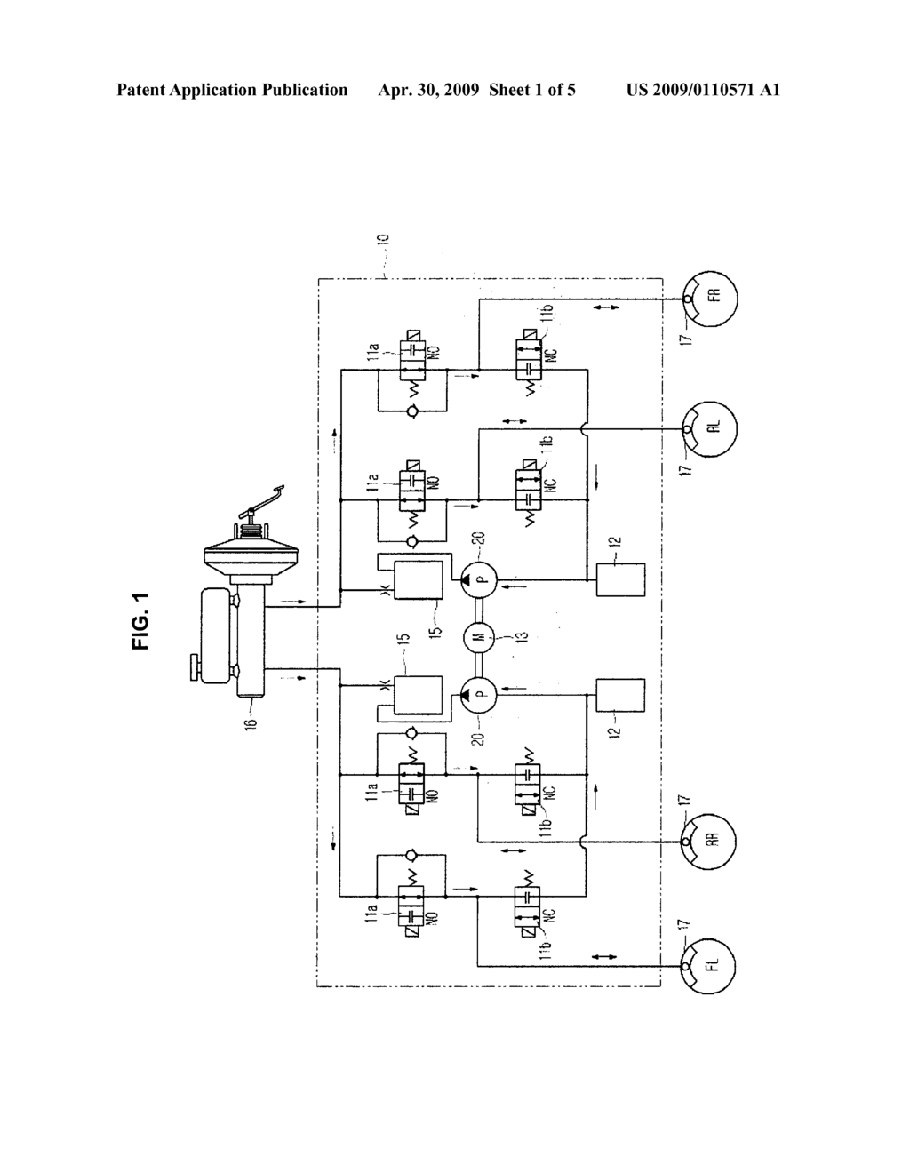 HYDRAULIC PUMP FOR BRAKE SYSTEM - diagram, schematic, and image 02