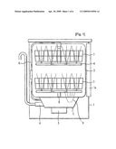 DISH WASHER WITH UV STERILIZATION DEVICE THEREIN diagram and image